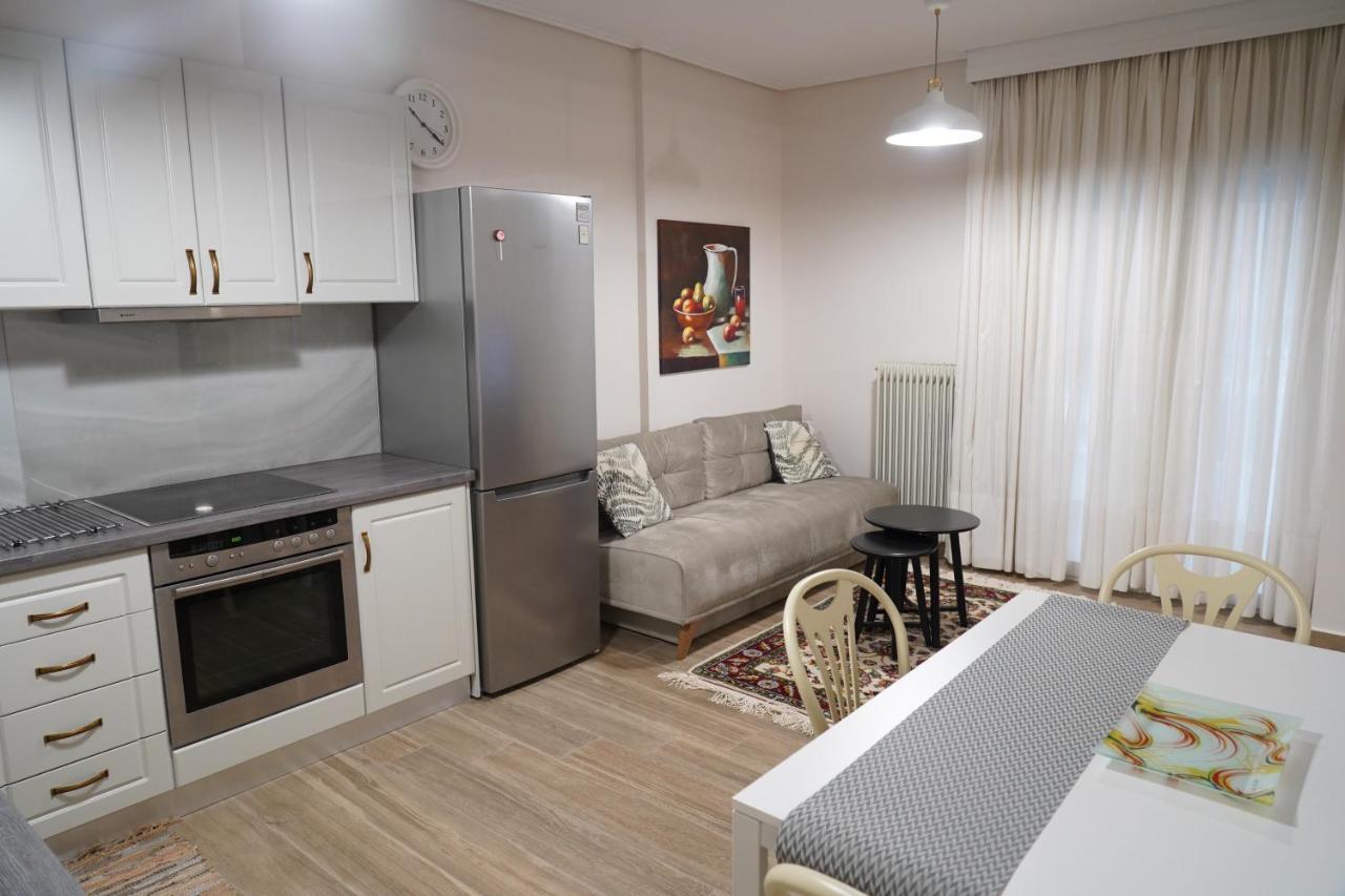 Larissa Downtown Apartment With Parking Kültér fotó